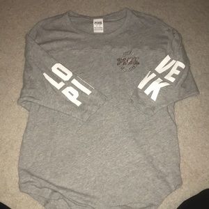 Pink Victoria’s Secret Crew Sweatshirt